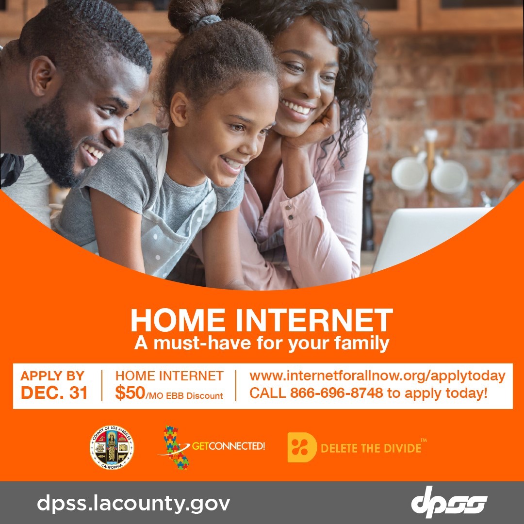 APPLY BEFORE DECEMBER 31 FOR DISCOUNT ON INTERNET SERVICE