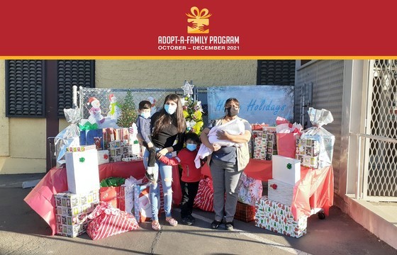 FRIDAY DECEMBER 10 IS THE DEADLINE TO ADOPT A FAMILY 