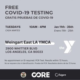 Testing Site at Weingart ELA