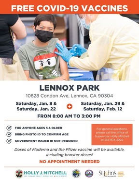 Lennox Park Vaccine Site