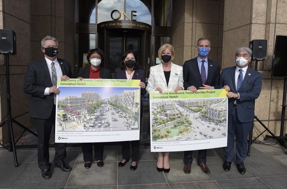 West Santa Ana Branch Transit