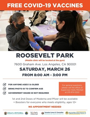 Roosevelt Park Vaccine Clinic