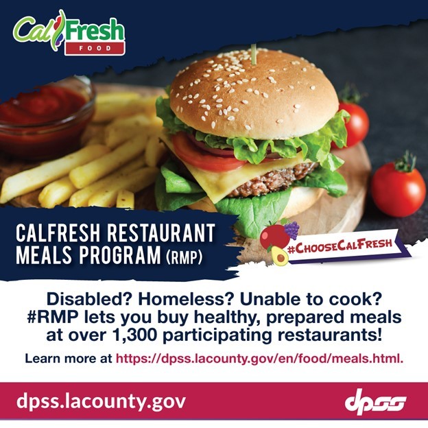 CALFRESH RESTAURANT MEALS PROGRAM