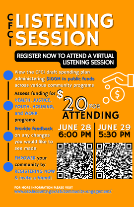 CFCI Listening Session