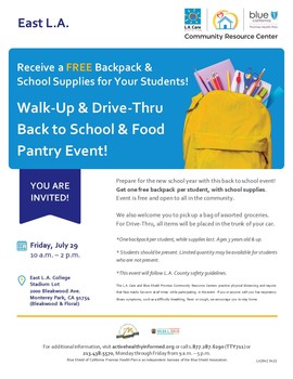 Back to School Event In East LA