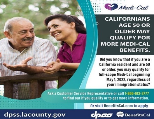 aged 50+ medi-cal