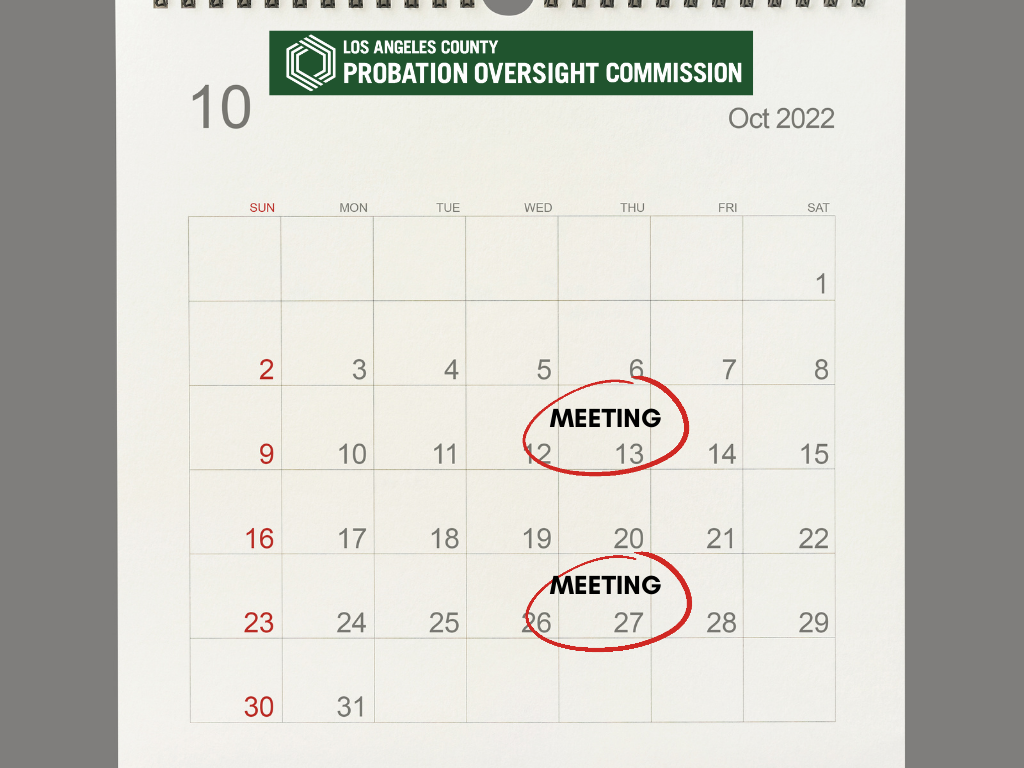 Oct POC Calendar