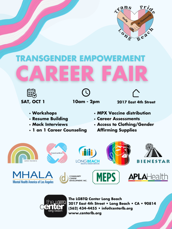 Transgender Empowerment Career Fair- text for screenreader below