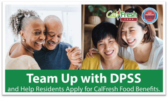 DPSS Announces 25 Community Partnership Grants  to Promote CalFresh and Prevent Food Insecurity
