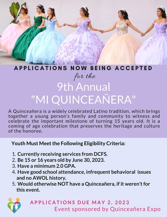 Quinceanera Nomination Flyer