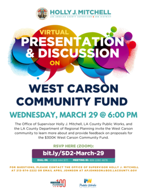 West Carson Virtual Presentation