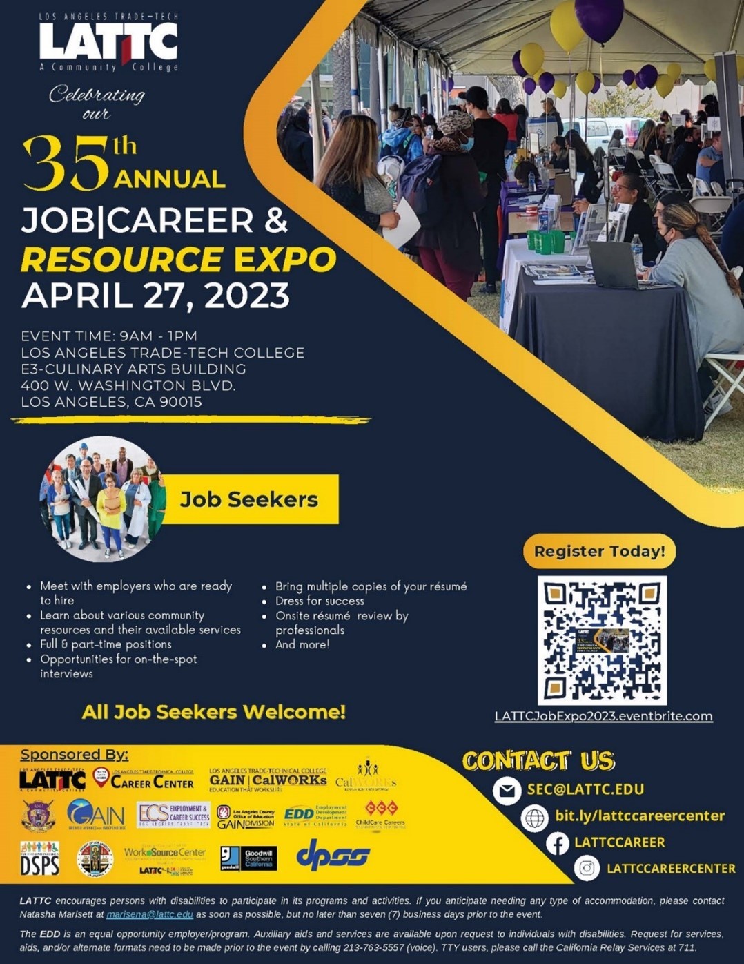 JOB SEEKERS INVITED TO ATTEND ANNUAL TRADE-TECH COLLEGE JOB EXPO