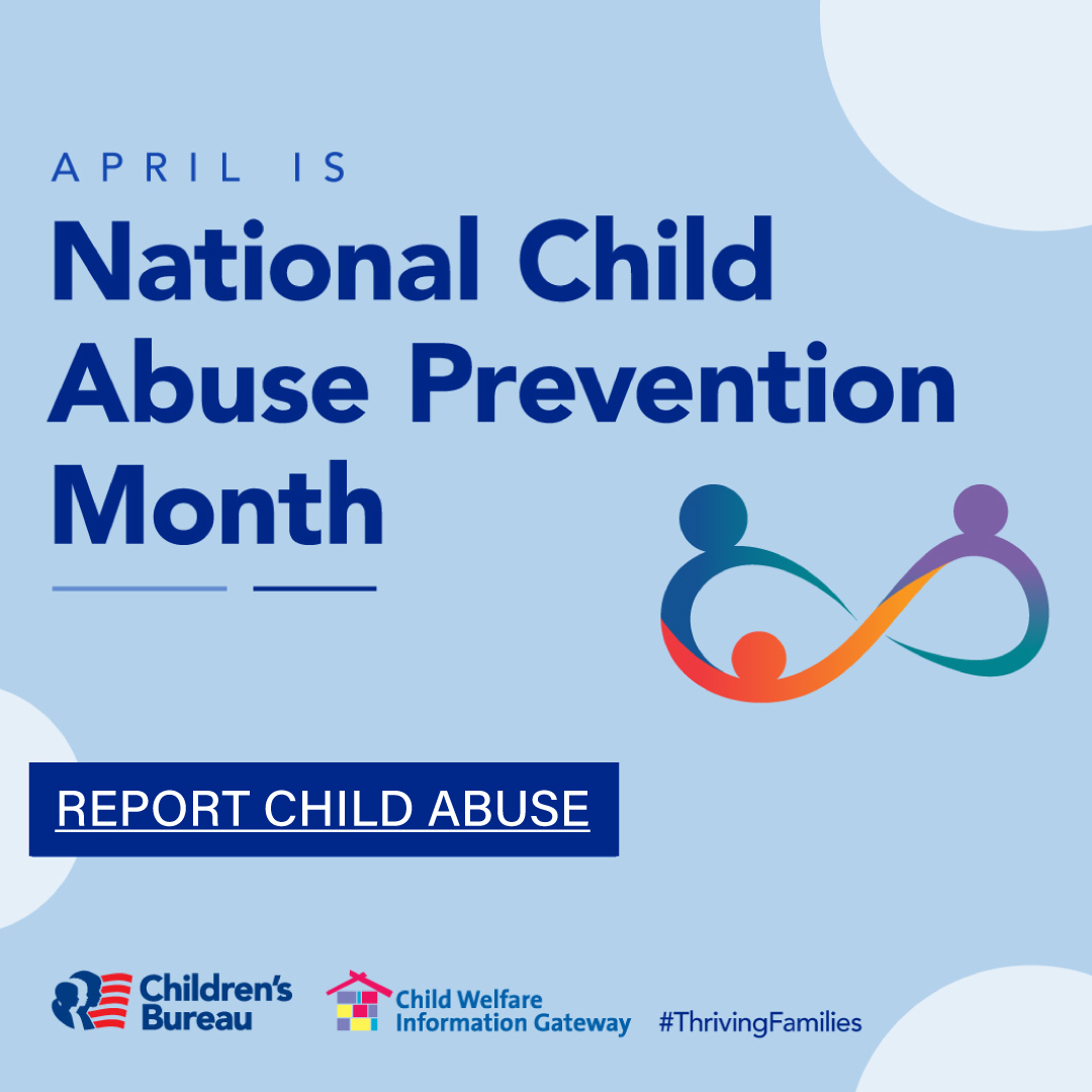 April is National Child Abuse Prevention Month