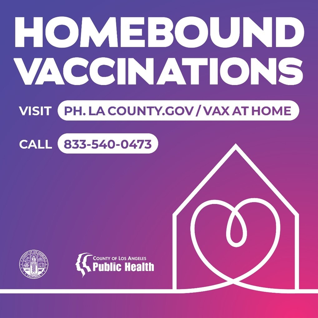 Homebound vaccinations available