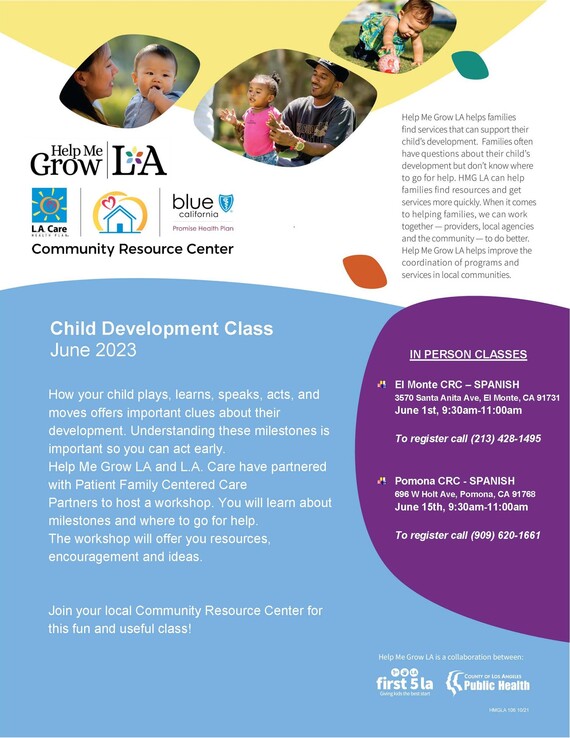 LA Care CRC Monthly Flyer_June 2023