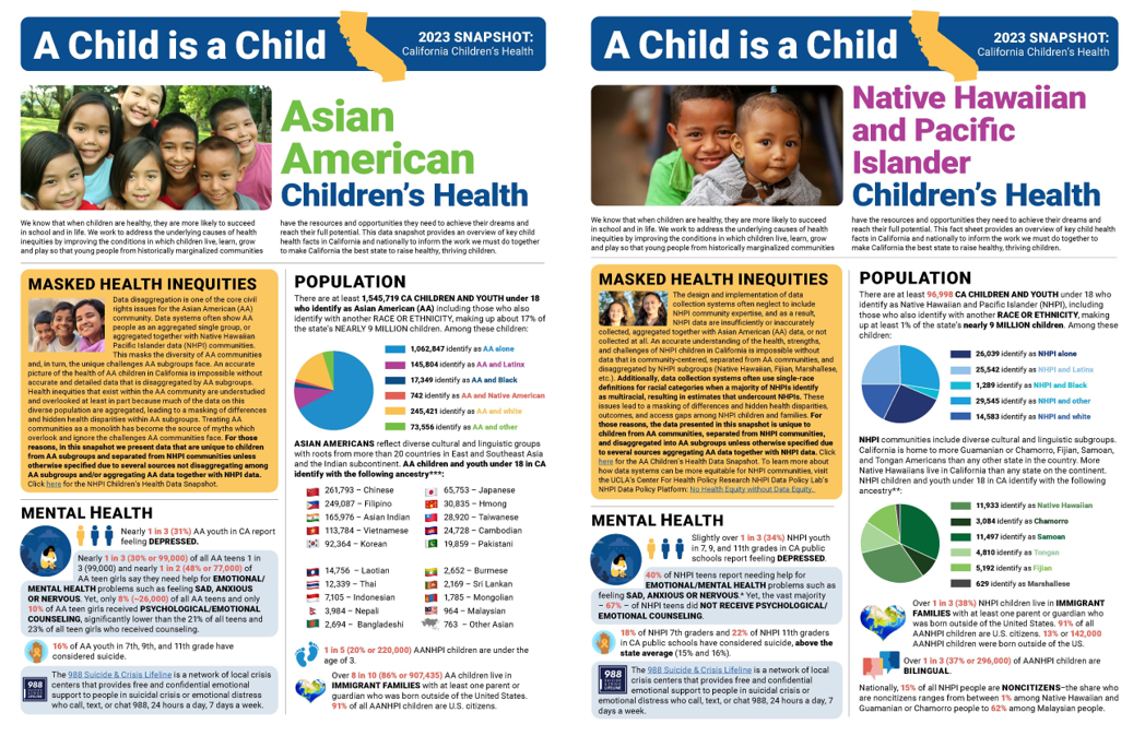 A Child is a Child AA and NHPI 2023 Health Snapshot