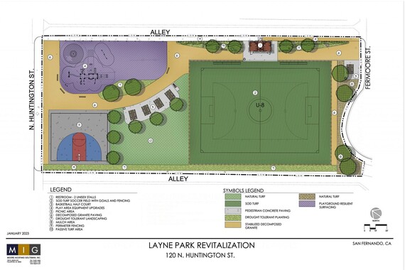 Layne Park Concept Plan