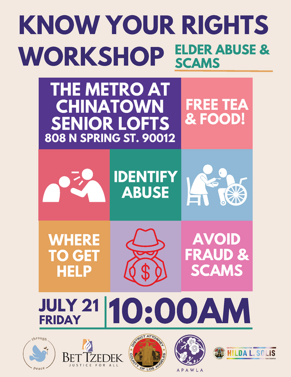 Elder Abuse and Scam Workshop