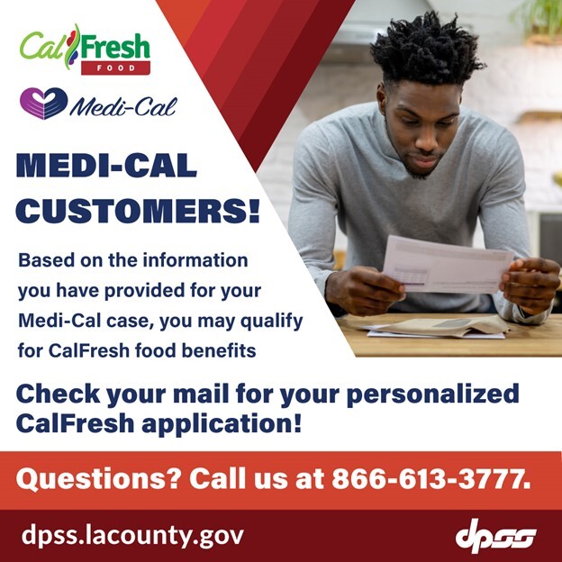 PRE-POPULATED CALFRESH APPLICATIONS MAILED TO MEDI-CAL HOUSEHOLDS 