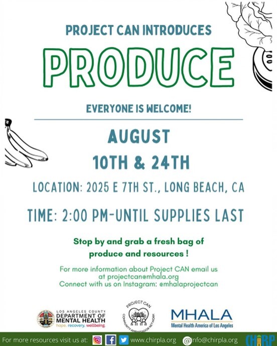 PRODUCE GIVEAWAY IN LONG BEACH