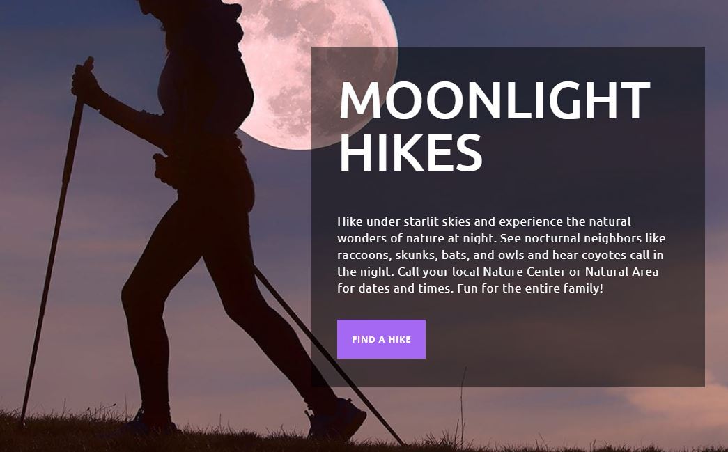 moonlit hikes 