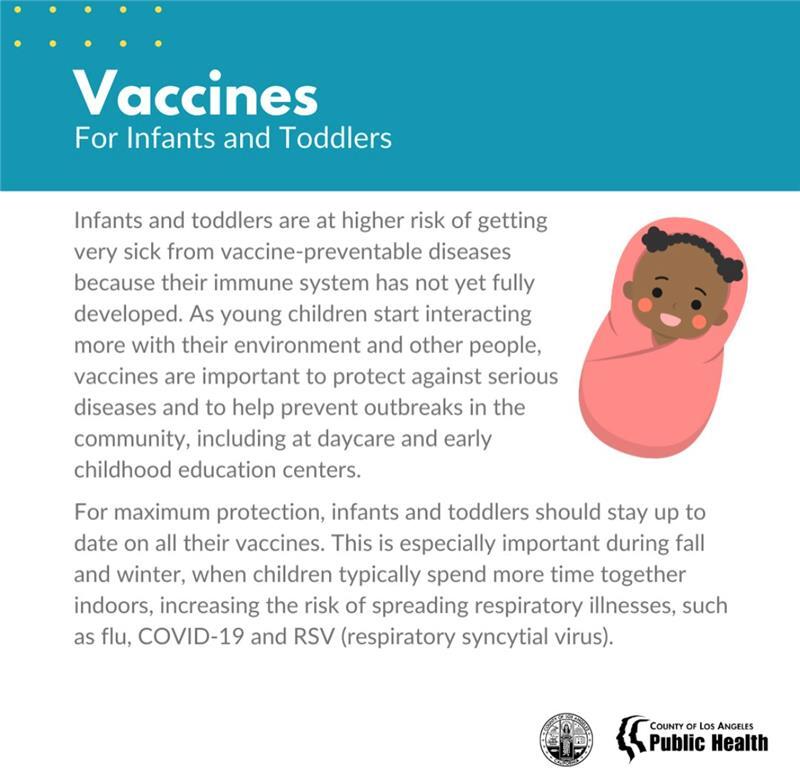 VACCINES FOR INFANTS AND TODDLERS
