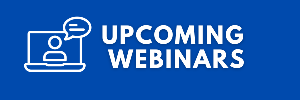 Upcoming Webinars