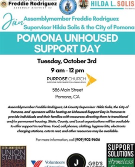 pomona unhoused support day