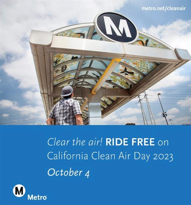 clean air day with metro