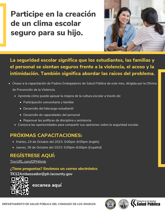 Spanish Parent Ambassador