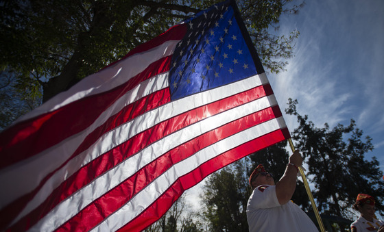 Veterans Day American Flag