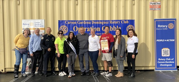 Carson Gardena Dominguez Rotary Club Operation Gobble 