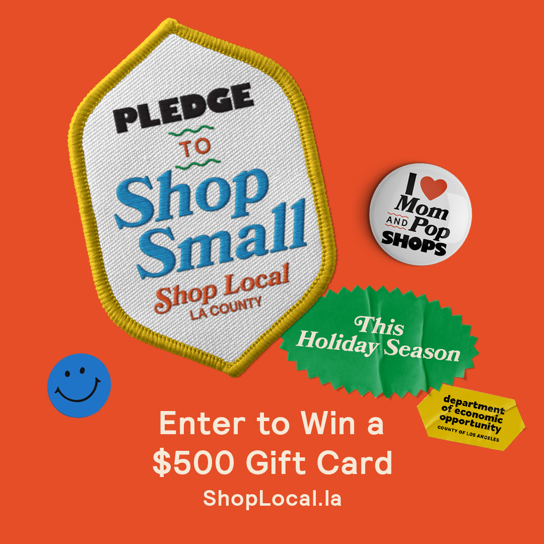 Shop Local LA County - Celebrating Small Business Saturday with a $500 Gift Card