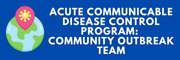 New community outbreak