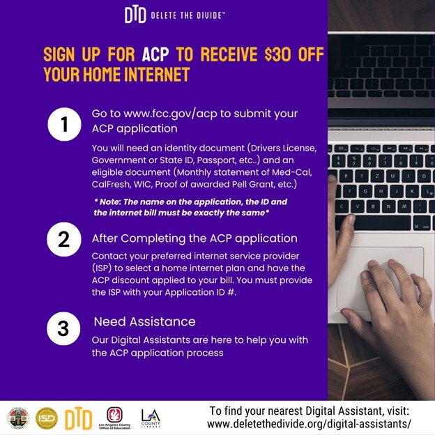 AFFORDABLE HIGH-SPEED INTERNET FOR INCOME-ELIGIBLE HOUSEHOLDS