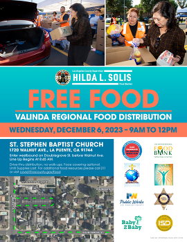 Valinda Food Distribution