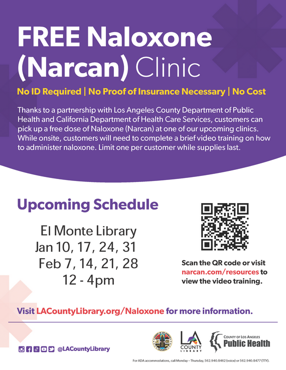 Free narcan 