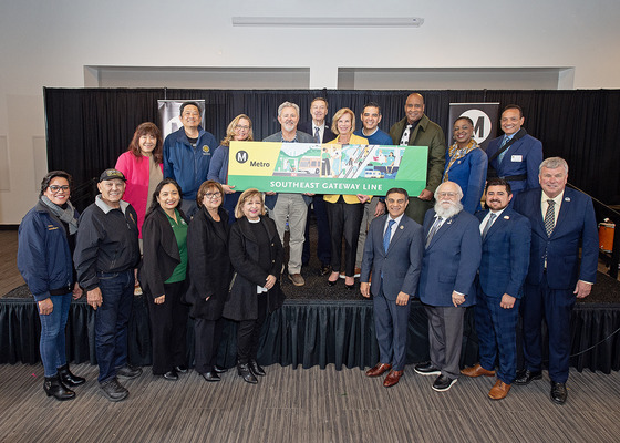 Southeast Gateway Line Unveiling