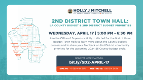 2nd District Budget Town Hall