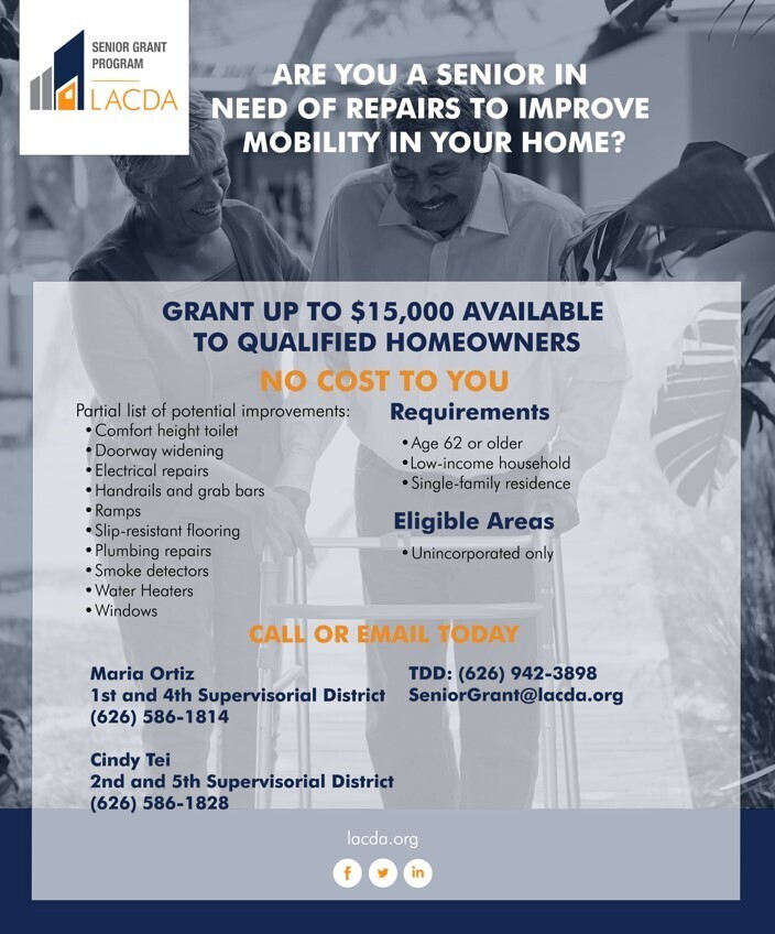 Grants for Older Adult Homeowners