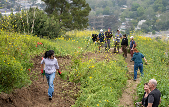 Earth Day Trail Restoration at Kenneth Hahn Park