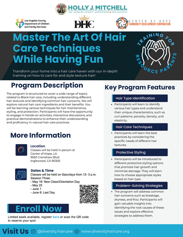 Diversity Hair Care Training Series