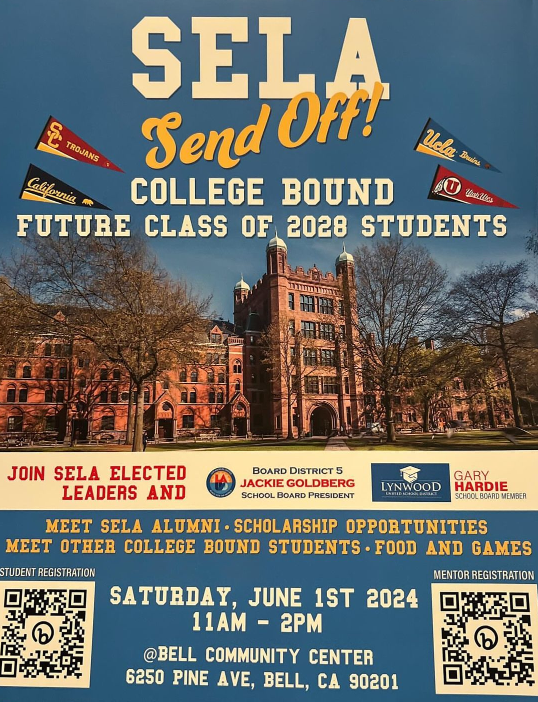 SELA Scholars Sendoff