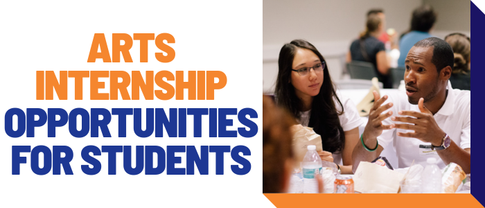 Arts Internship Opportunities for Students