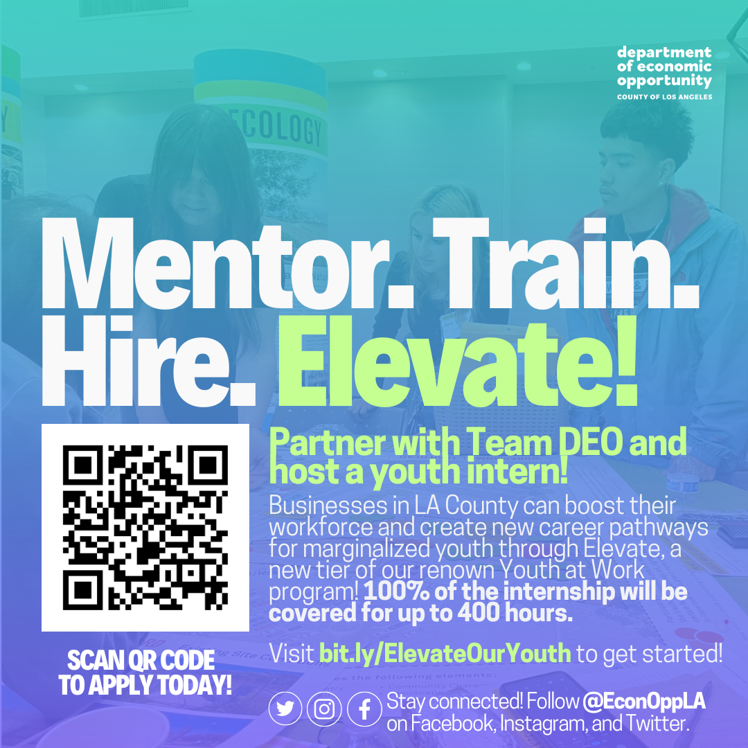 Youth at work - Elevate program