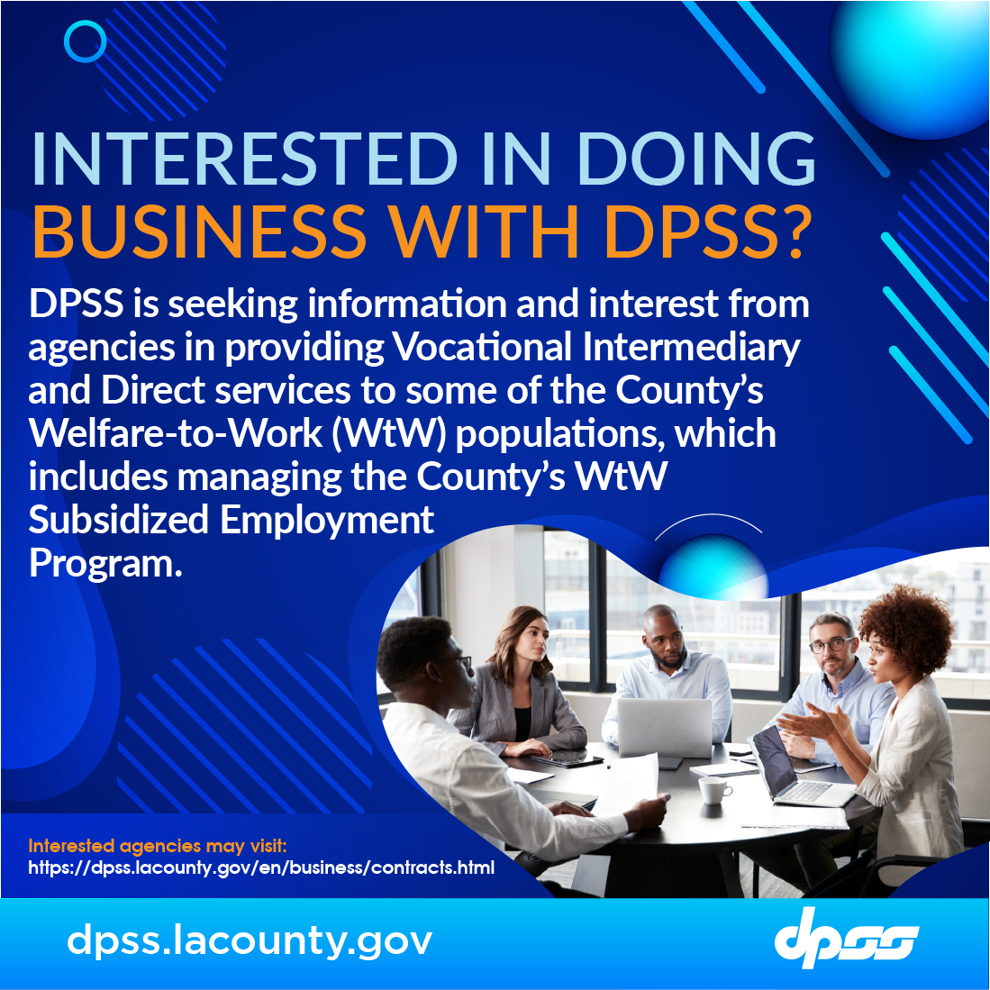 START DOING BUSINESS WITH L.A. COUNTY