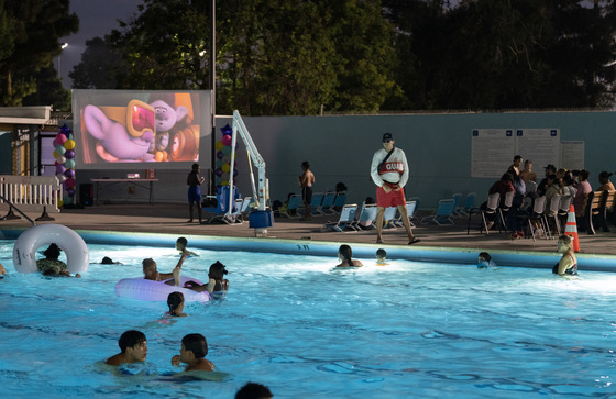 Parks After Dark Movie Night at Ted Watkins Park pool