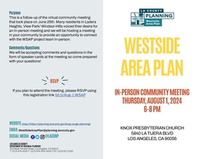 Westside Area Plan