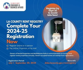 LA County Rent Registry