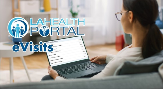 LA Health Portal eVisits banner